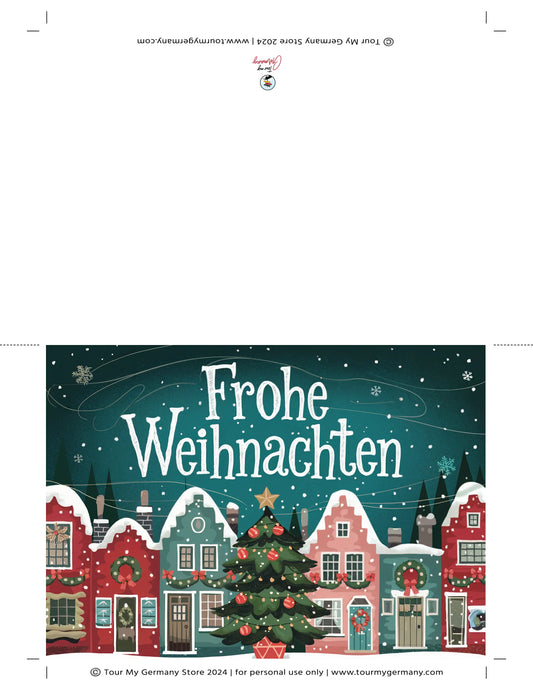 Village Christmas Card