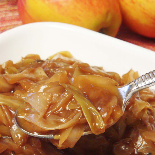 Braised Cabbage Recipe Card Printable, Schmorkohl, 4x6 PDF, 8.5x11 PDF