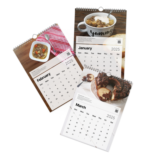 German Recipe - Wall Calendar (2025)