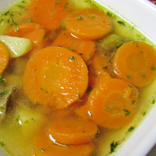 Oma's German Carrot Soup Recipe