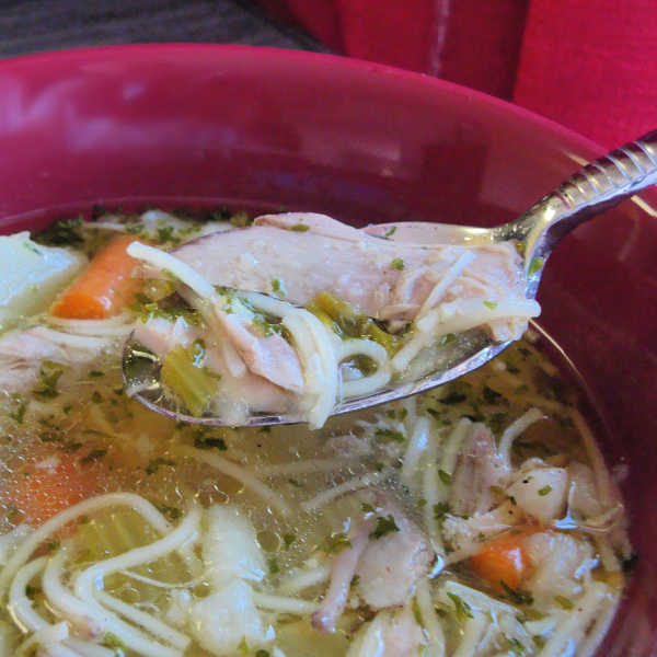 Oma's Chicken Vegetable Soup Recipe