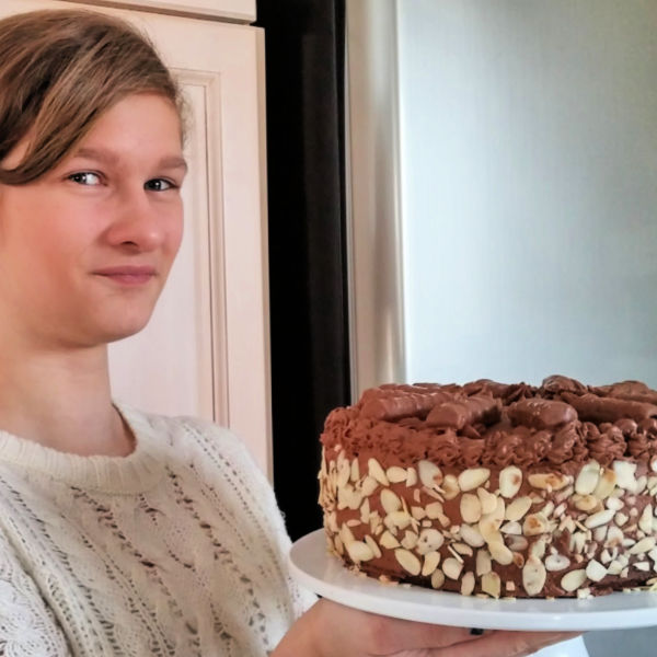 Claudia's Chocolate Cream Torte