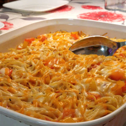Oma's Easy Baked Spaghetti Recipe