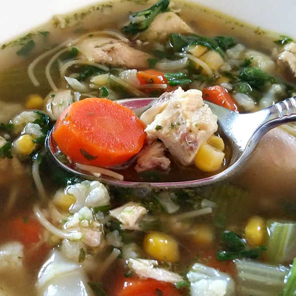 Oma's Easy Chicken Noodle Soup Recipe