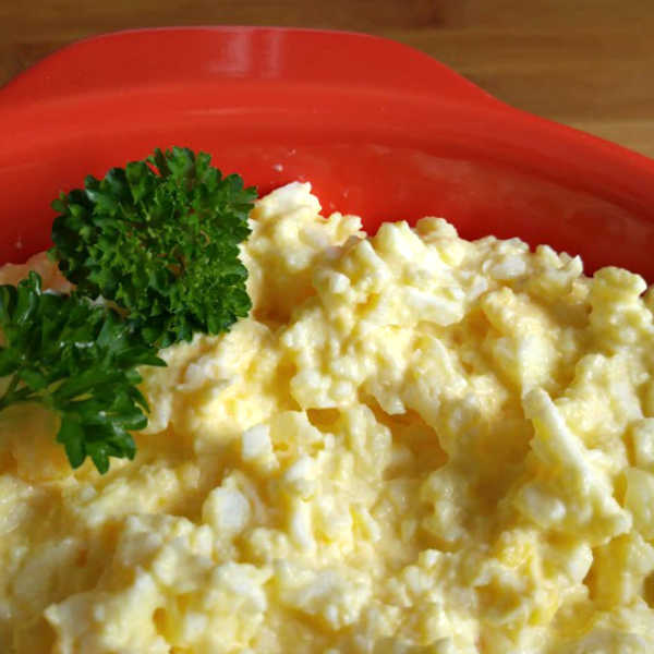 Oma's Easy Egg Salad Recipe (Instant Pot Pressure Cooker)