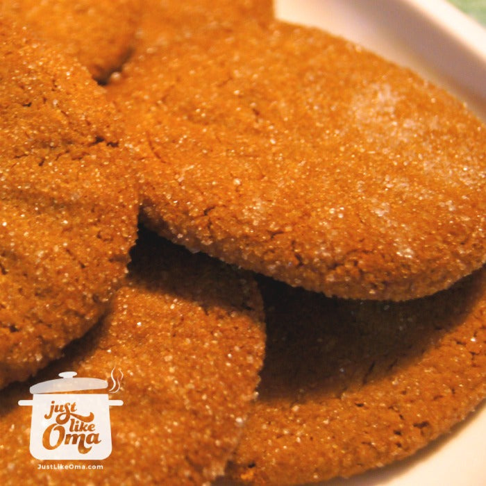 Oma's Ginger Snap Cookies