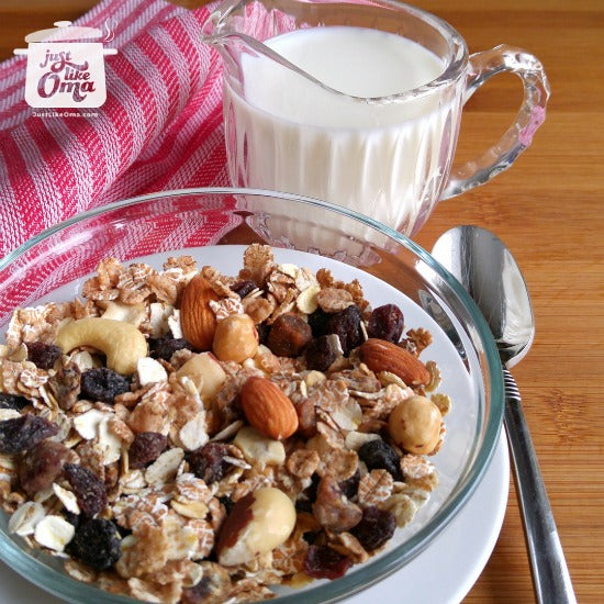 Homemade granola recipe
