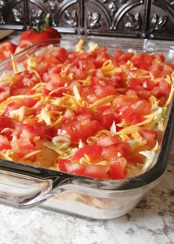Vicki's Layered Taco Dip Recipe