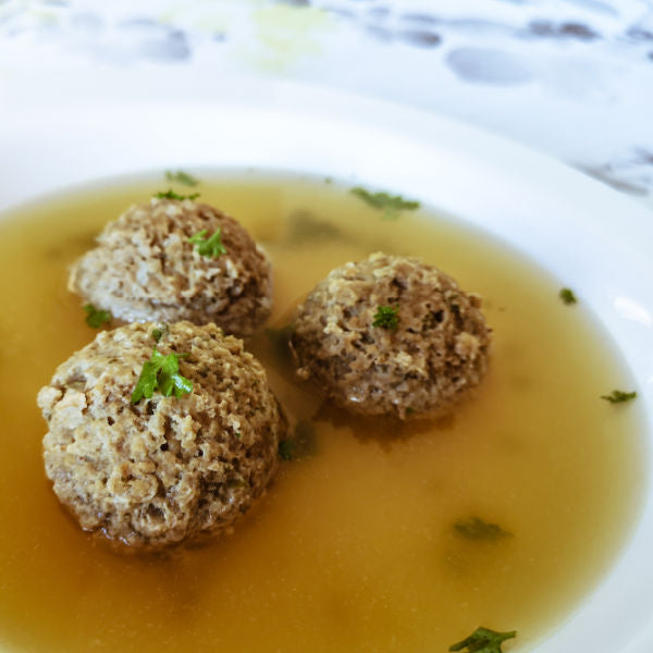 Oma's Liver Dumplings Soup