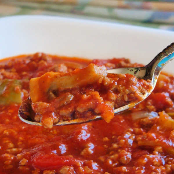 Oma's No Bean Chili Recipe