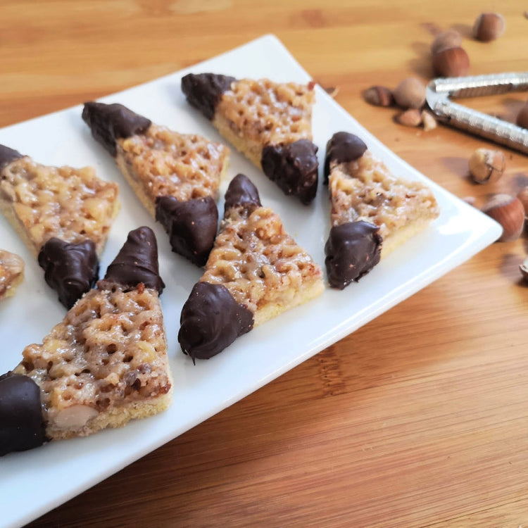 Nussecken: German Nut Corners Recipe
