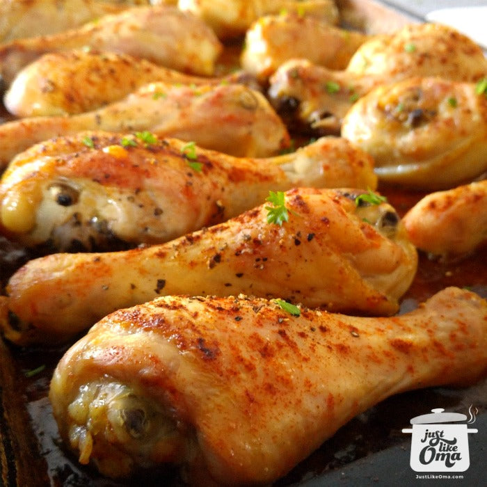 Oma's Oven Fried Chicken ~ Brathendl