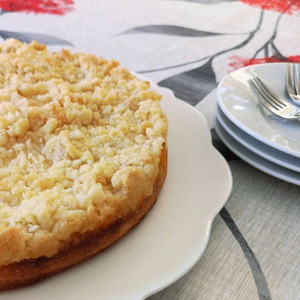 Oma's German Peach Cake Recipe
