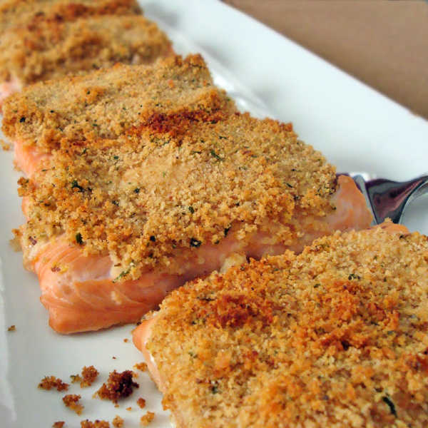 Oma's Easy Baked Salmon Fillets
