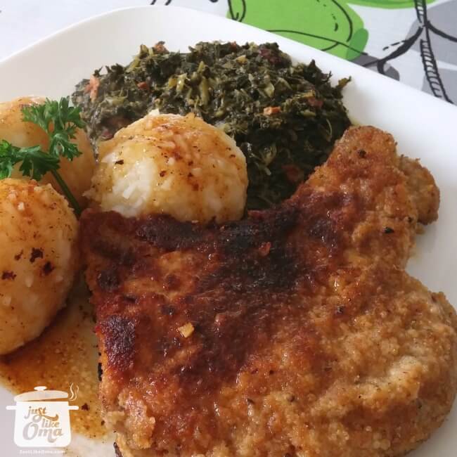 Oma's Thüringer Klösse, potato dumplings from raw potatoes