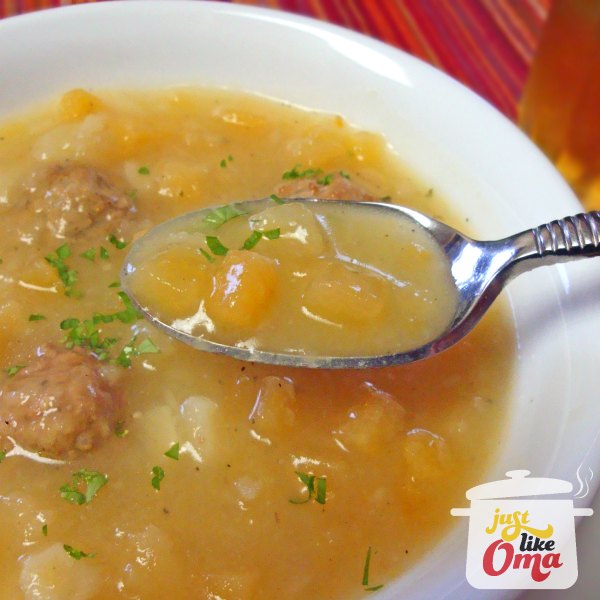 Mutti's Quick and Easy Turnip Soup