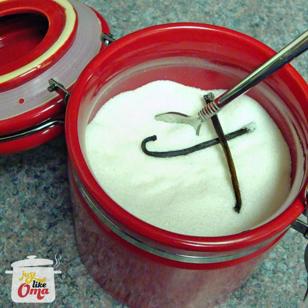 Oma's Vanilla Sugar Recipe