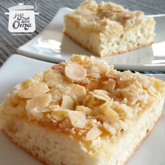Oma's German Butter Cake using Bread Machine
