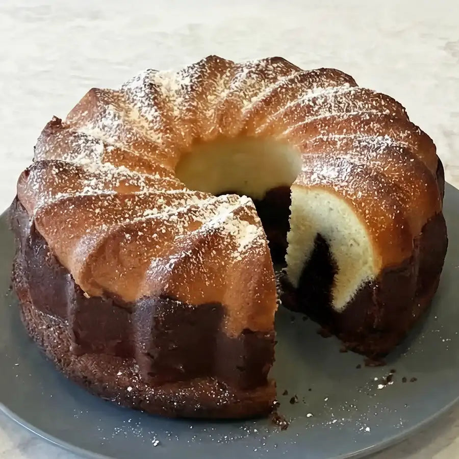 Vegan Marble Cake (Veganer Marmorkuchen)