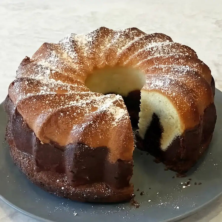 Vegan Marble Cake (Veganer Marmorkuchen)