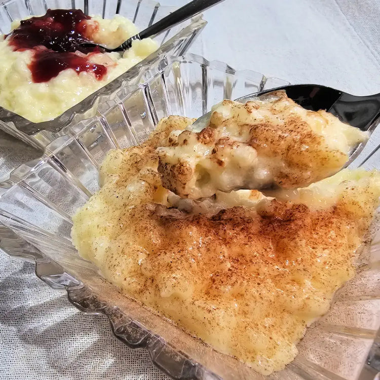 Baked Rice Pudding (Milchreis aus dem Ofen)