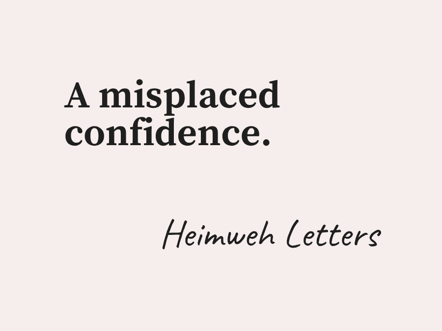 Confidence and Schnitzel