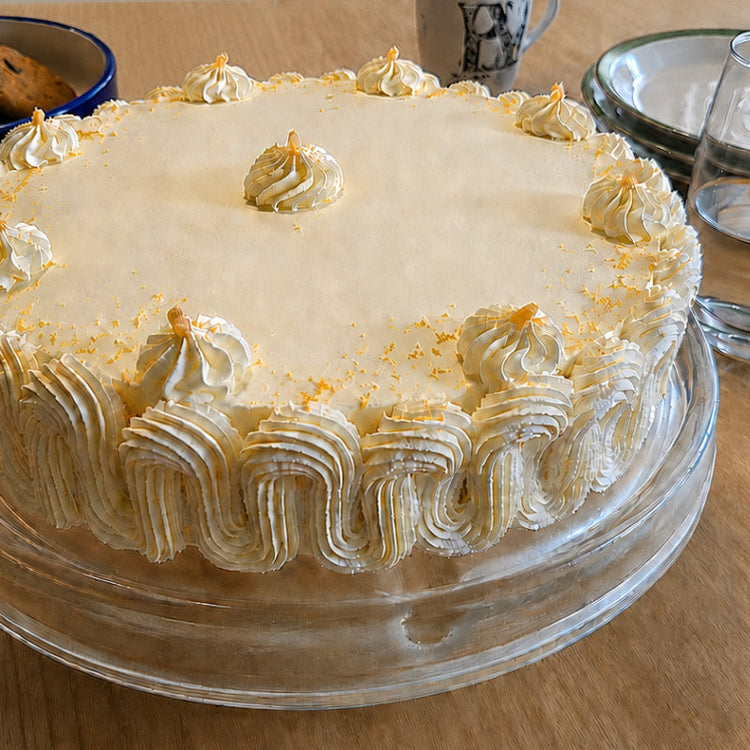 Philadelphia Lemon Torte (Frischkäse-Zitronentorte)