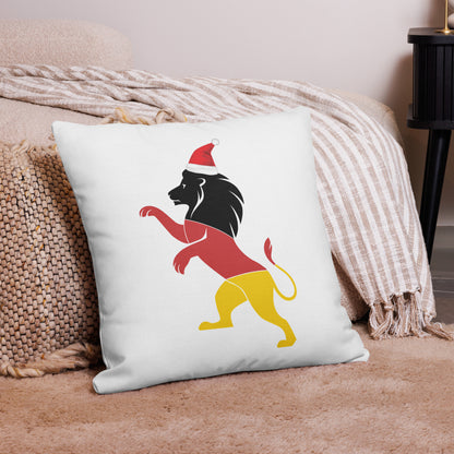 Christmas Lion Premium Pillow Case