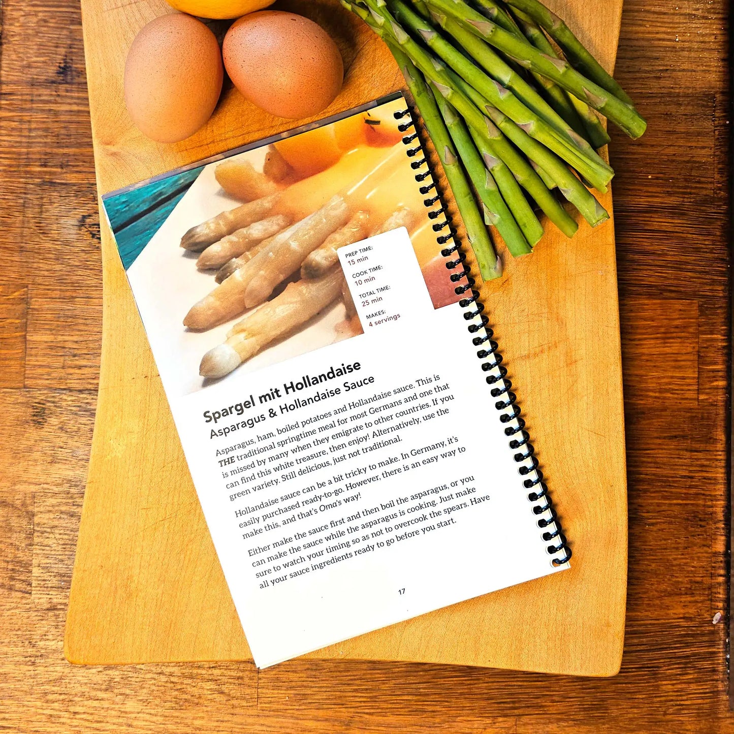 A is for Asparagus - Spiral Bound