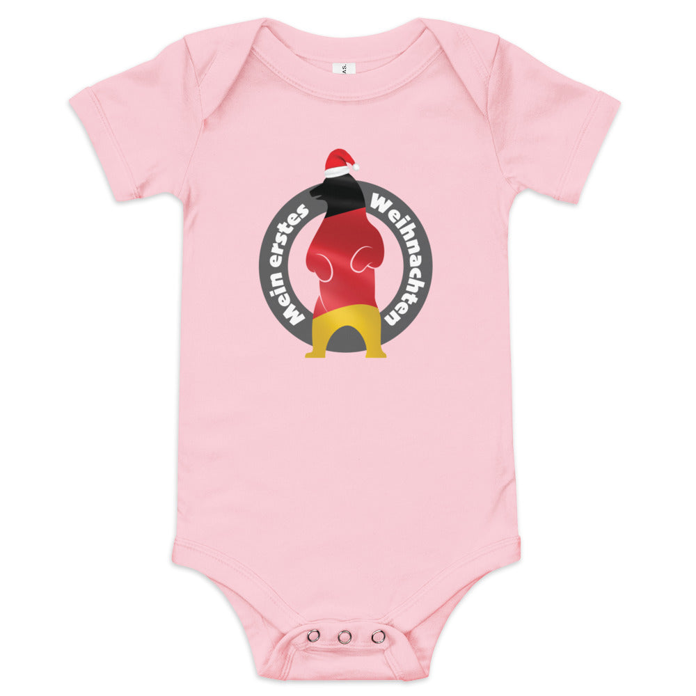 My First Christmas Baby Grow