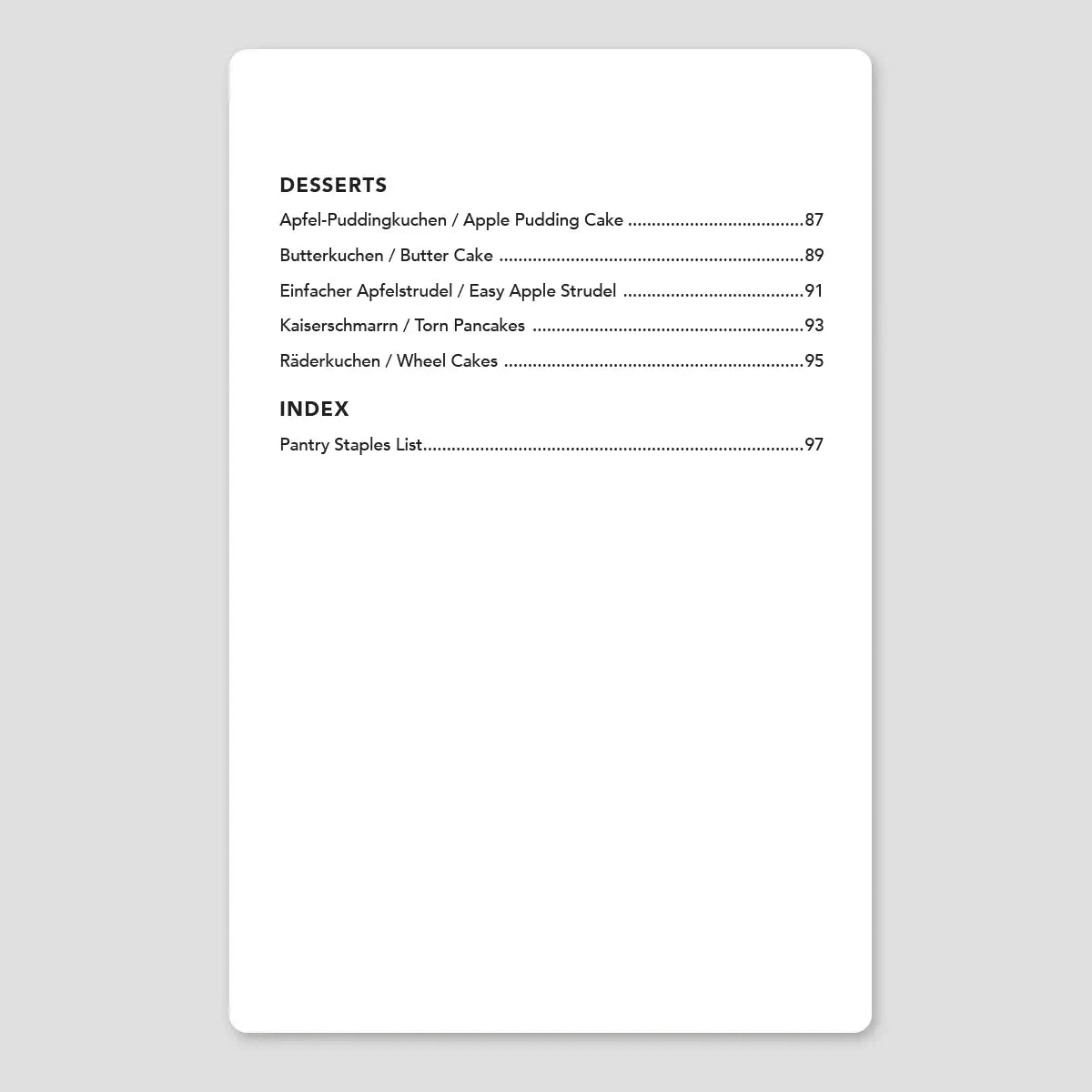 The Budget German Kitchen - Spiral Bound