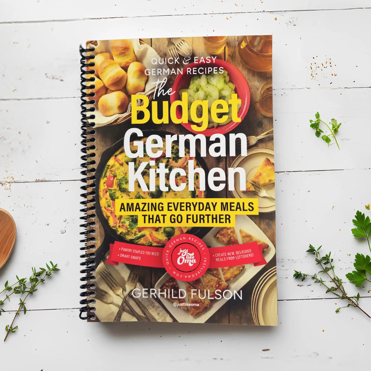 The Budget German Kitchen - Spiral Bound