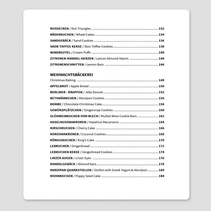 MORE Baking Just Like Oma - Journal Edition (Black & White)