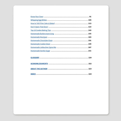 MORE Baking Just Like Oma - eBook