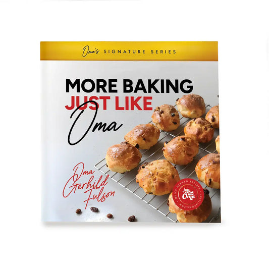 MORE Baking Just Like Oma Cookbook