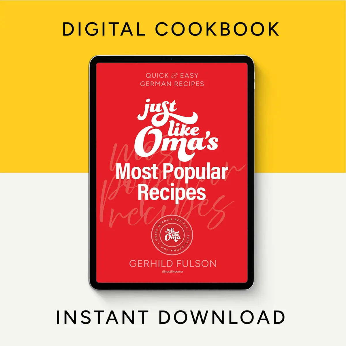 Oma’s Most Popular Recipes (PDF ebook) | Top 10 German Classics