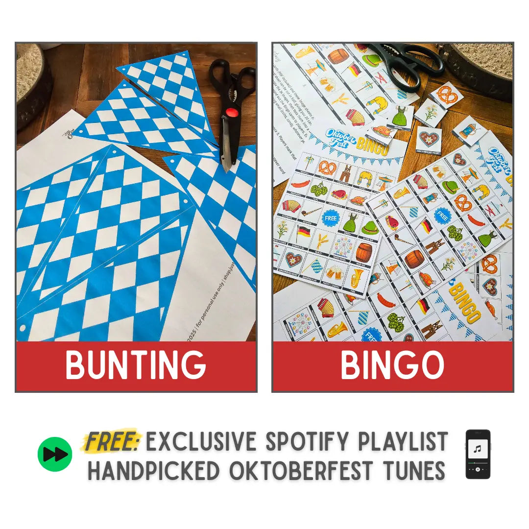 Oktoberfest Printable Party Pack