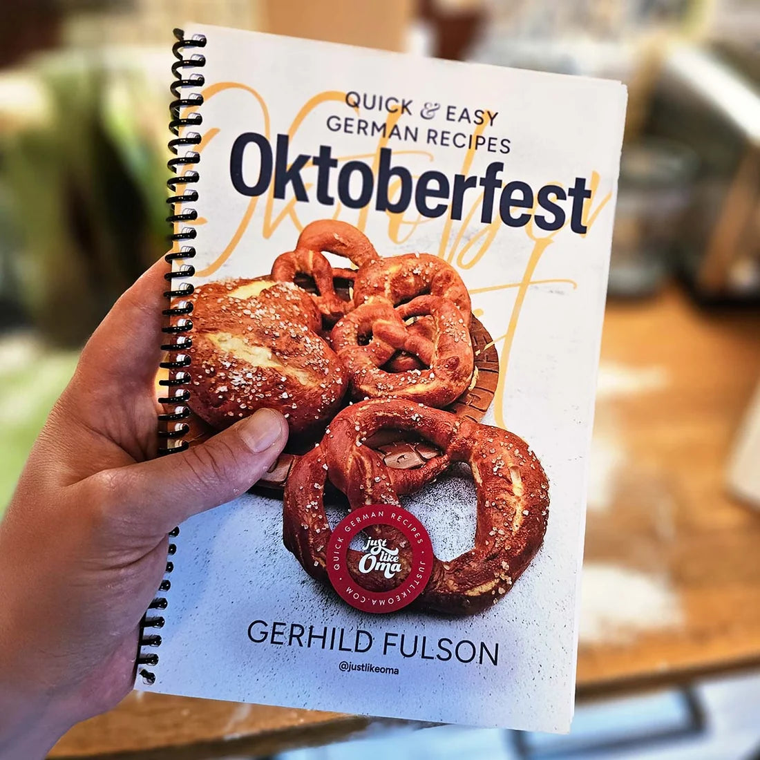 The Oktoberfest Kitchen, German Cookbooks and Apron Gift Set