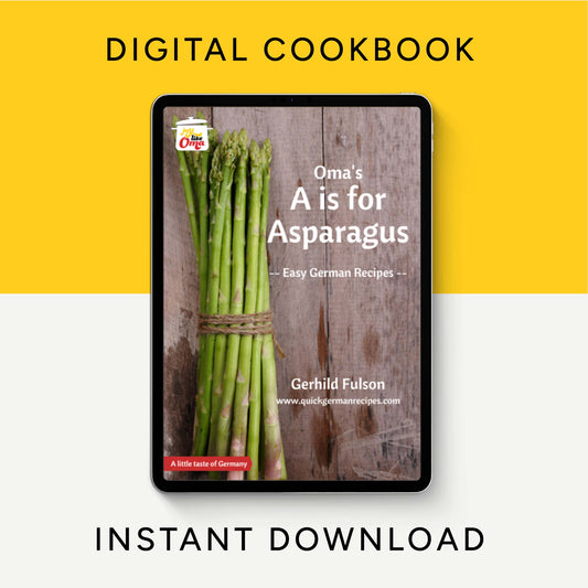 Oma's A is for Asparagus - eBook