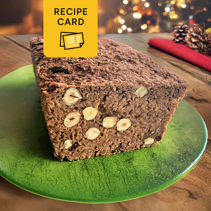 Apple Bread Recipe Card Printable, Apfelbrot, 4x6 PDF, 8.5x11 PDF