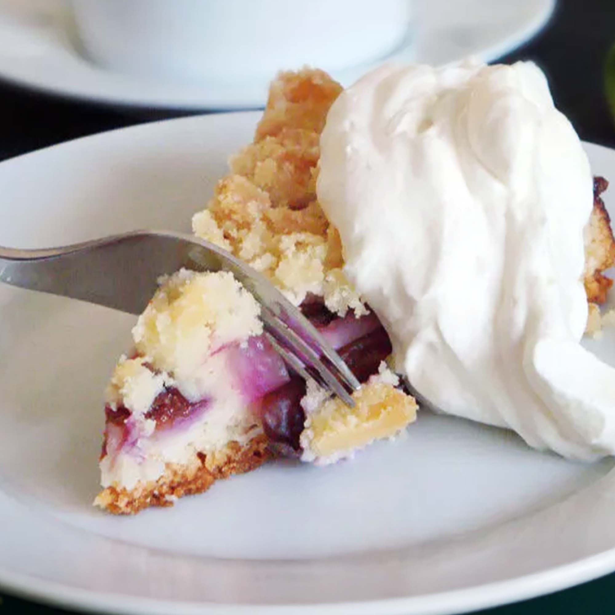 Plum Cake Printable Recipe Card, Streusel Pflaumenkuchen, 4x6 PDF, 8.5x11 PDF