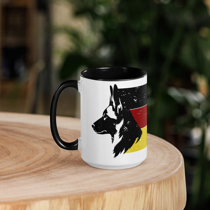 German Shepherd Two-Tone Mug