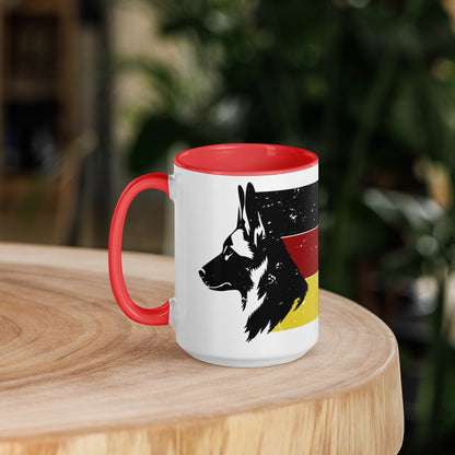 German Shepherd Two-Tone Mug