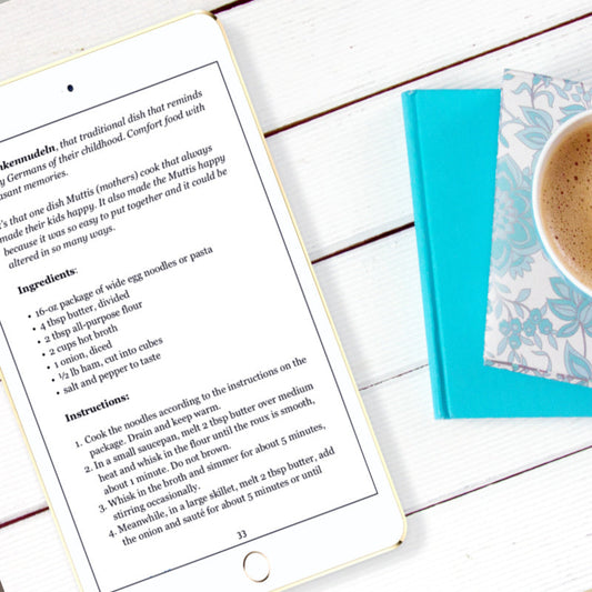 Comfort Foods eCookbook